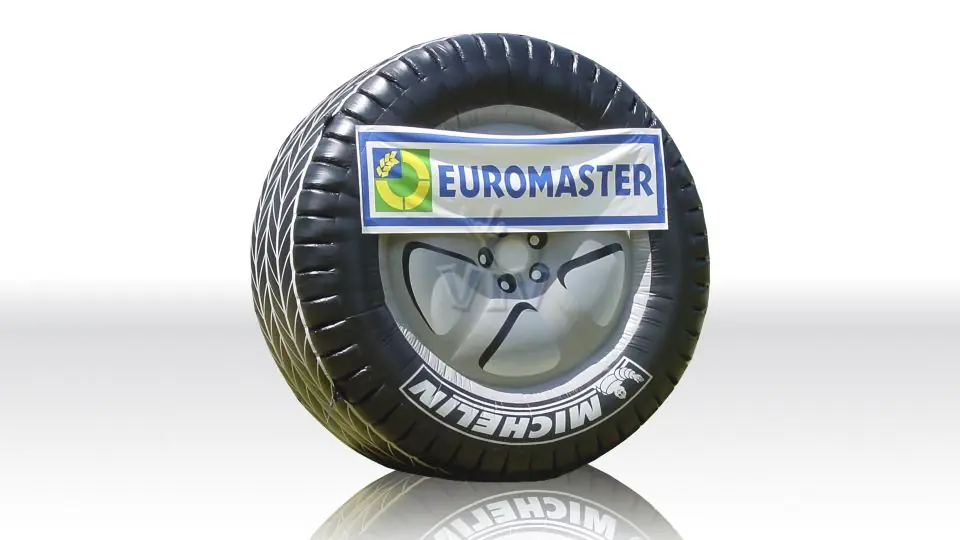 Michelin Tire 5 m commercial custom inflatable